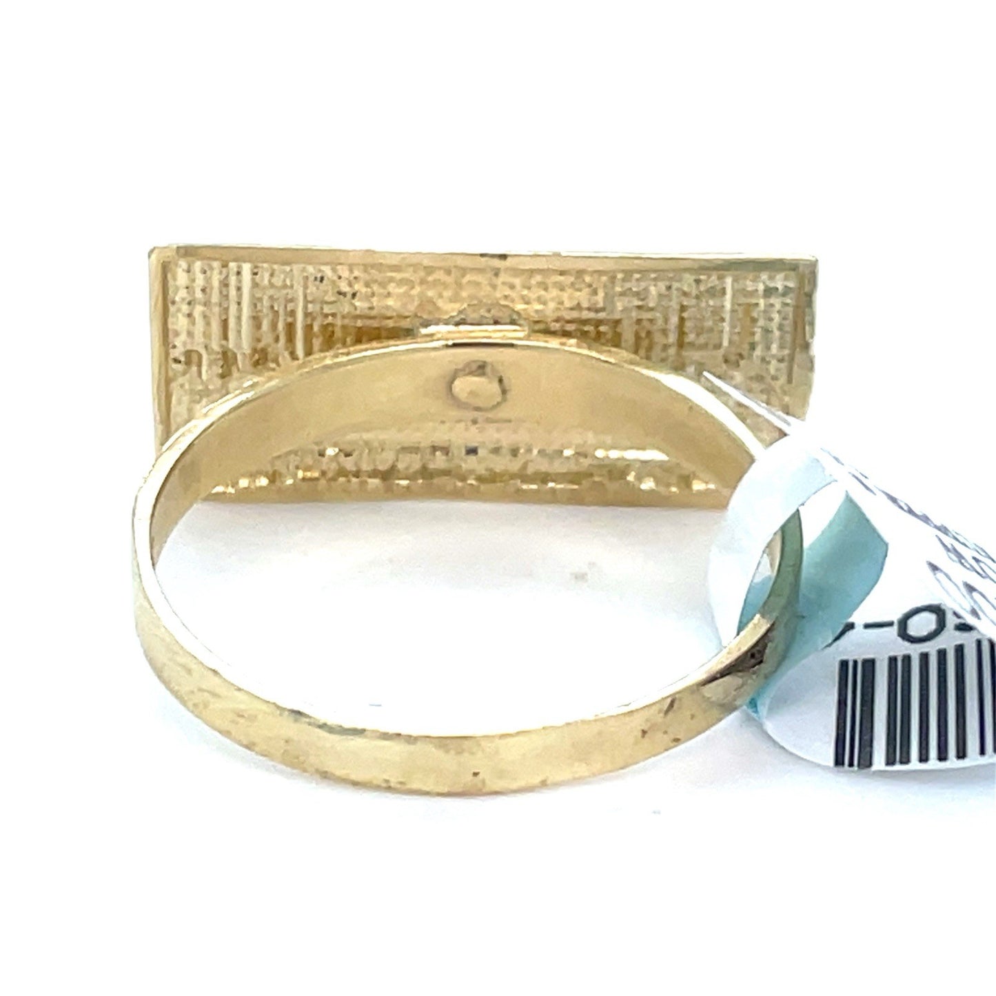 10k Yellow Gold Last Supper Ring 1.80g Size 6.52