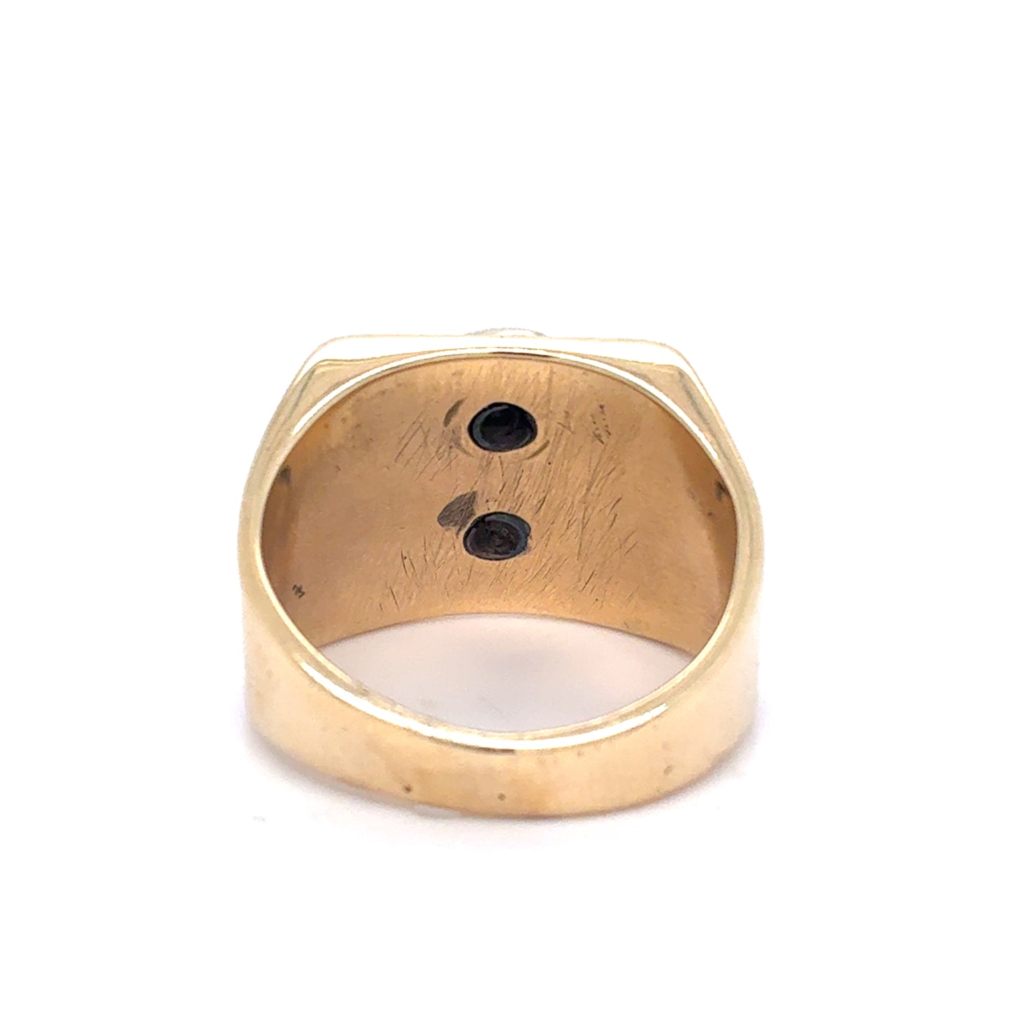 10K Yellow Gold Ring | Free Mason Design, Size 7.5