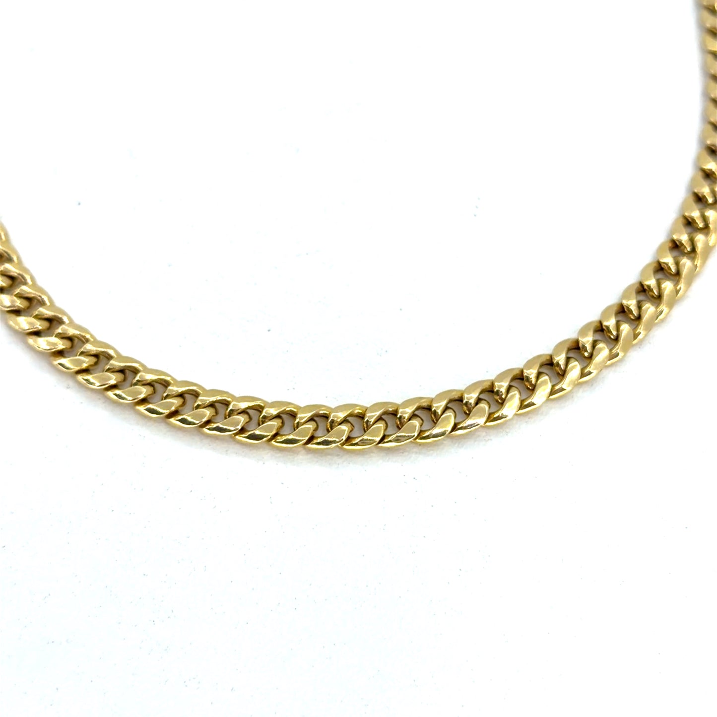 10K Yellow Gold Hollow Miami Cuban Necklace | 24 Inches, 6mm, 20.2 grams