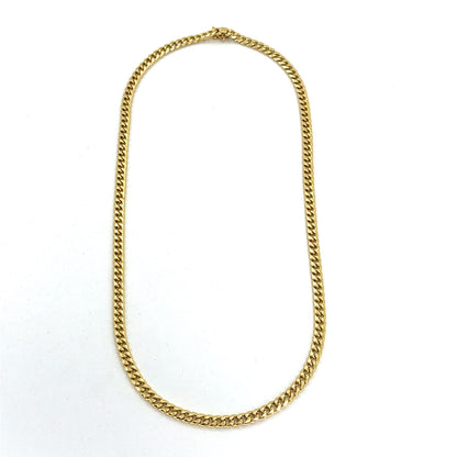 10K Yellow Gold Hollow Miami Cuban Necklace | 24 Inches, 6mm, 20.2 grams