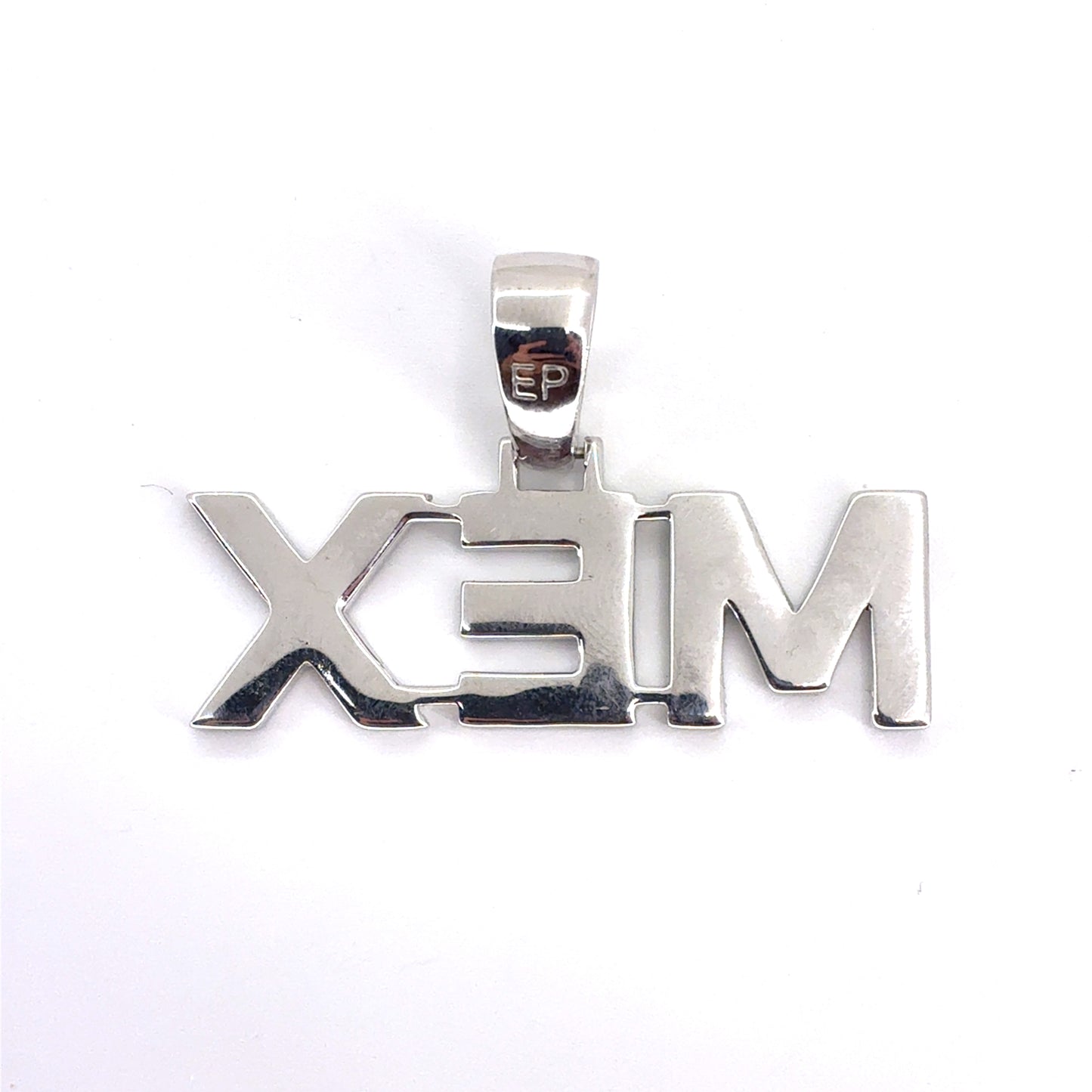 925 Sterling Silver Custom Mexico Pendant | Enamel colors 5.6 grams