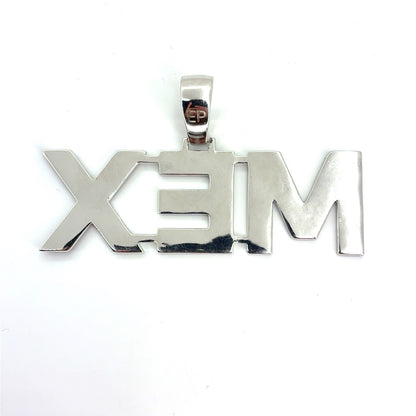 925 Sterling Silver Custom Mexico Pendant | Enamel colors 18.1 grams