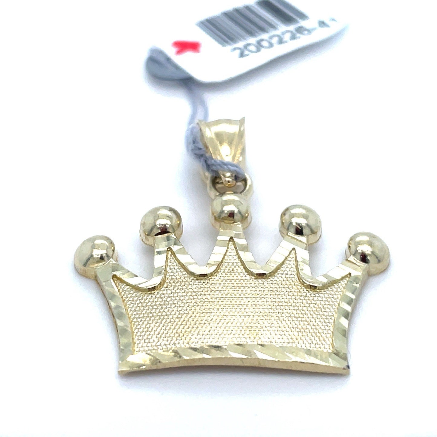 10k Yellow Gold Crown Pendant 2.40g1