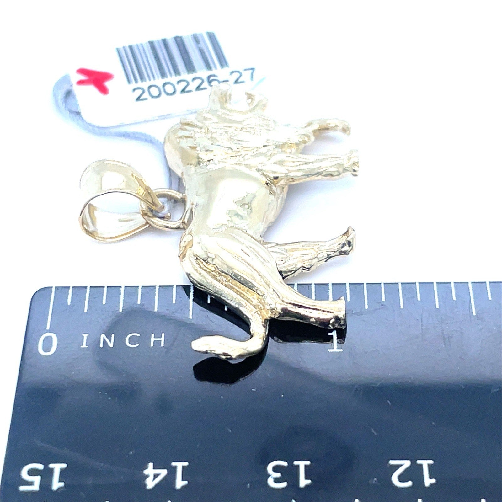 10k Yellow Gold Lion Pendant 4.90g4