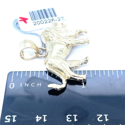 10k Yellow Gold Lion Pendant 4.90g4