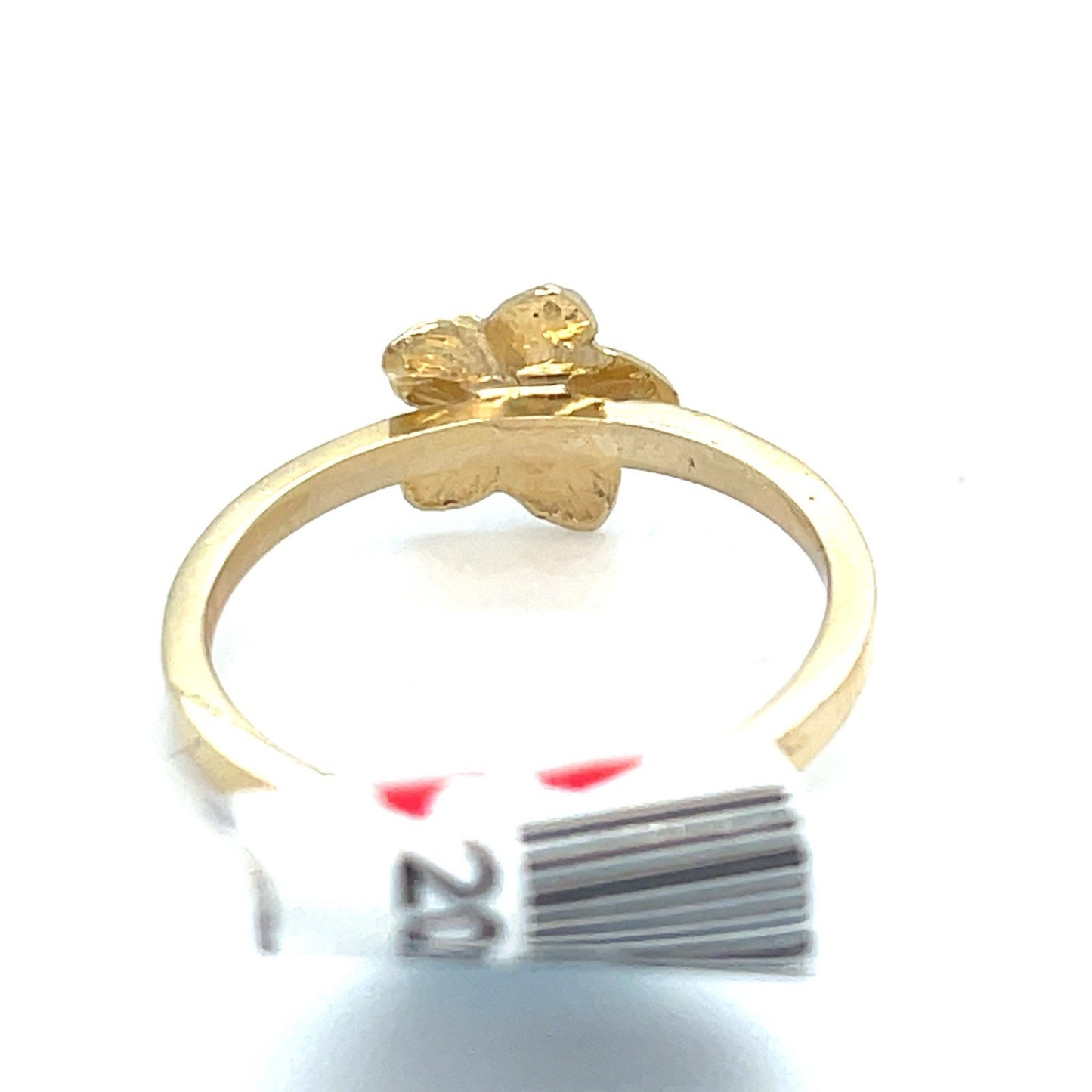14k Yellow Gold Women’s Island Flower Ring 1.90g Size 72