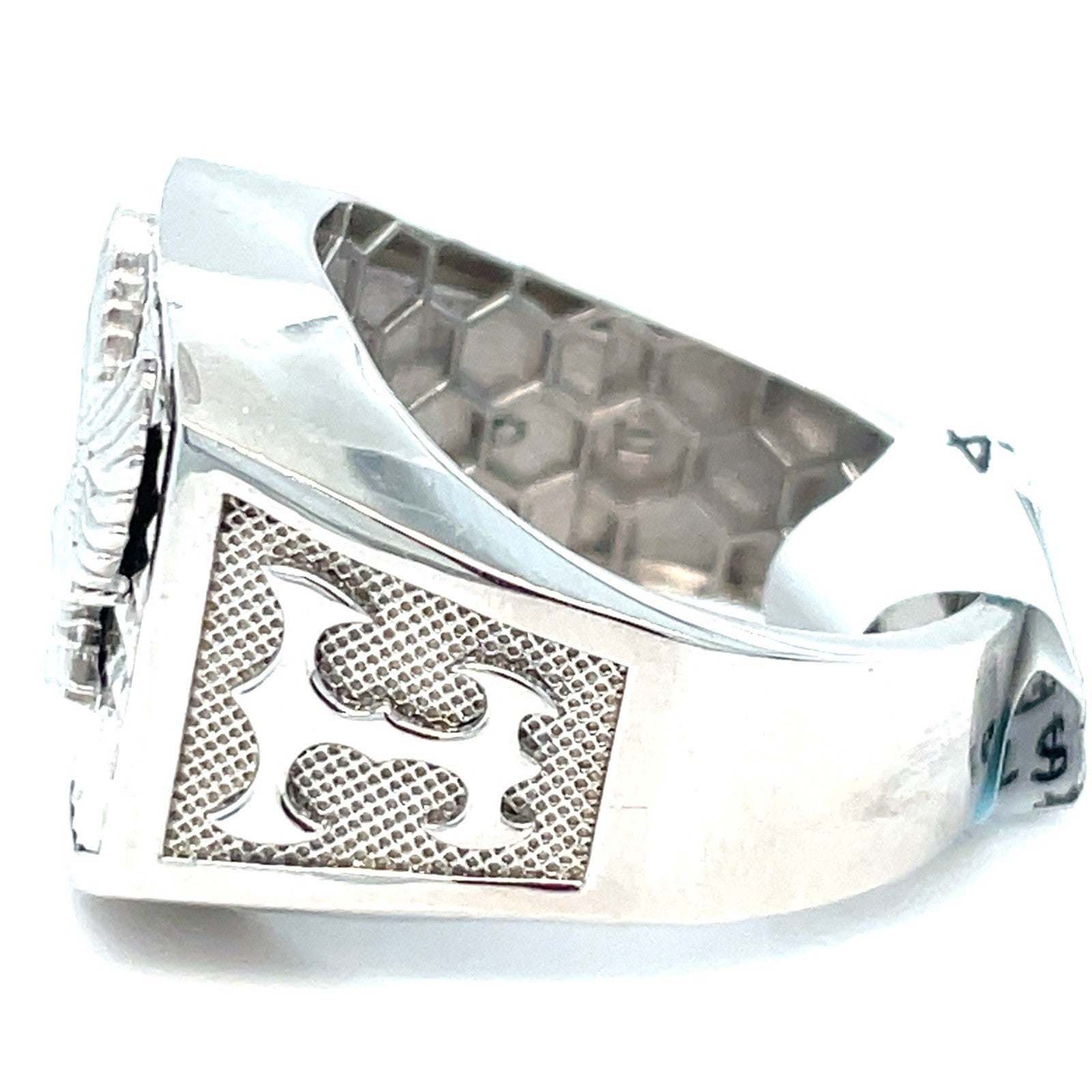 925 Sterling Silver Men’s Eagle Ring 8.26g Size 102