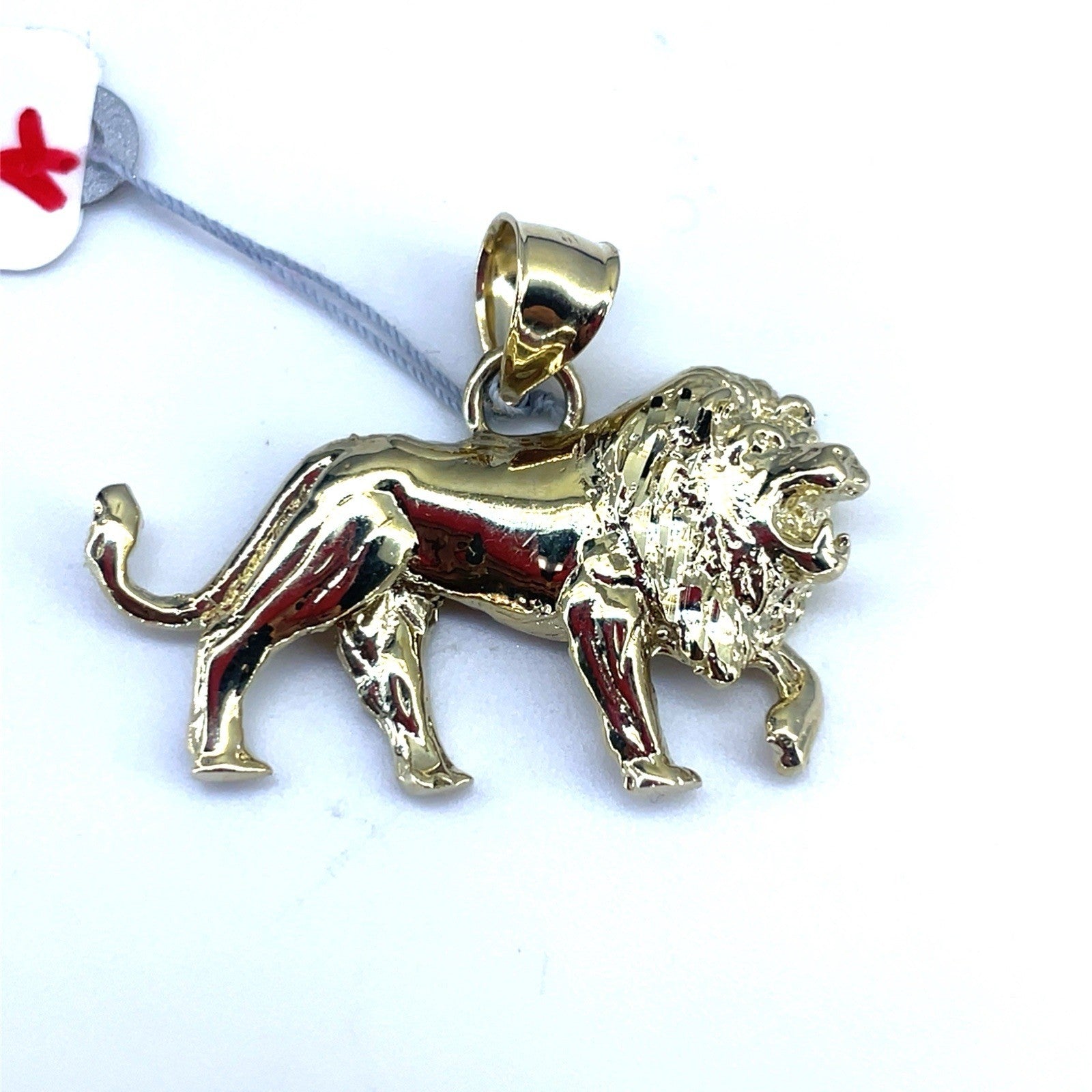 10k Yellow Gold Lion Pendant 4.90g0