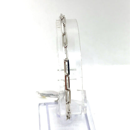 925 Sterling Silver Women’s Paper Clip Style Bracelet 4.40g1