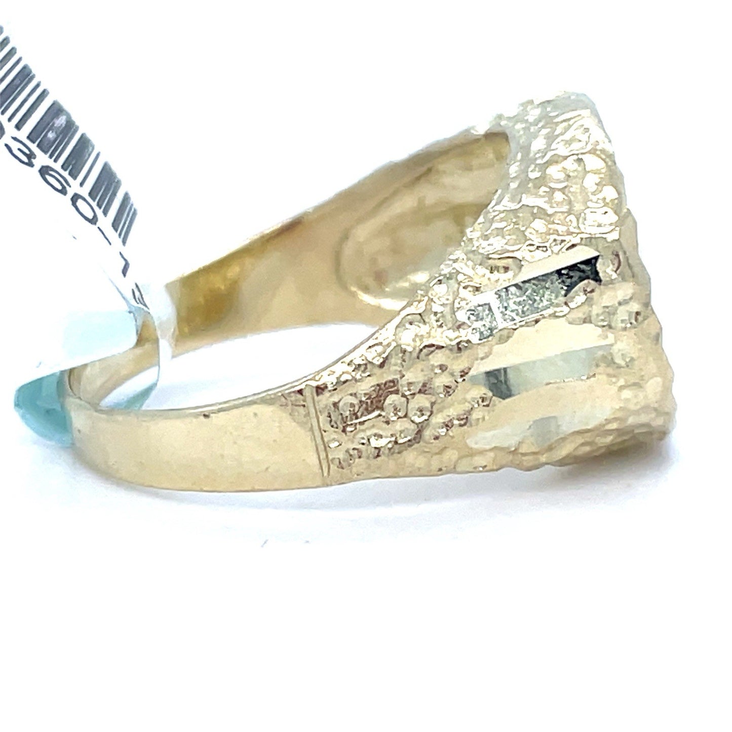 10k Yellow Gold Moon And Star Ring 4.24g Size 91