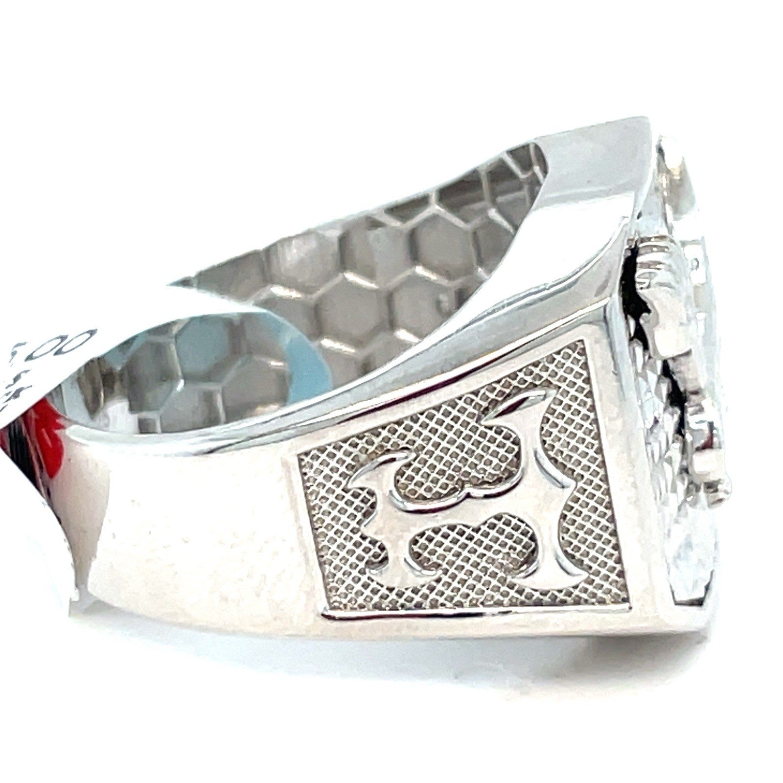 925 Sterling Silver Men’s Eagle Ring 7.60g Size 111