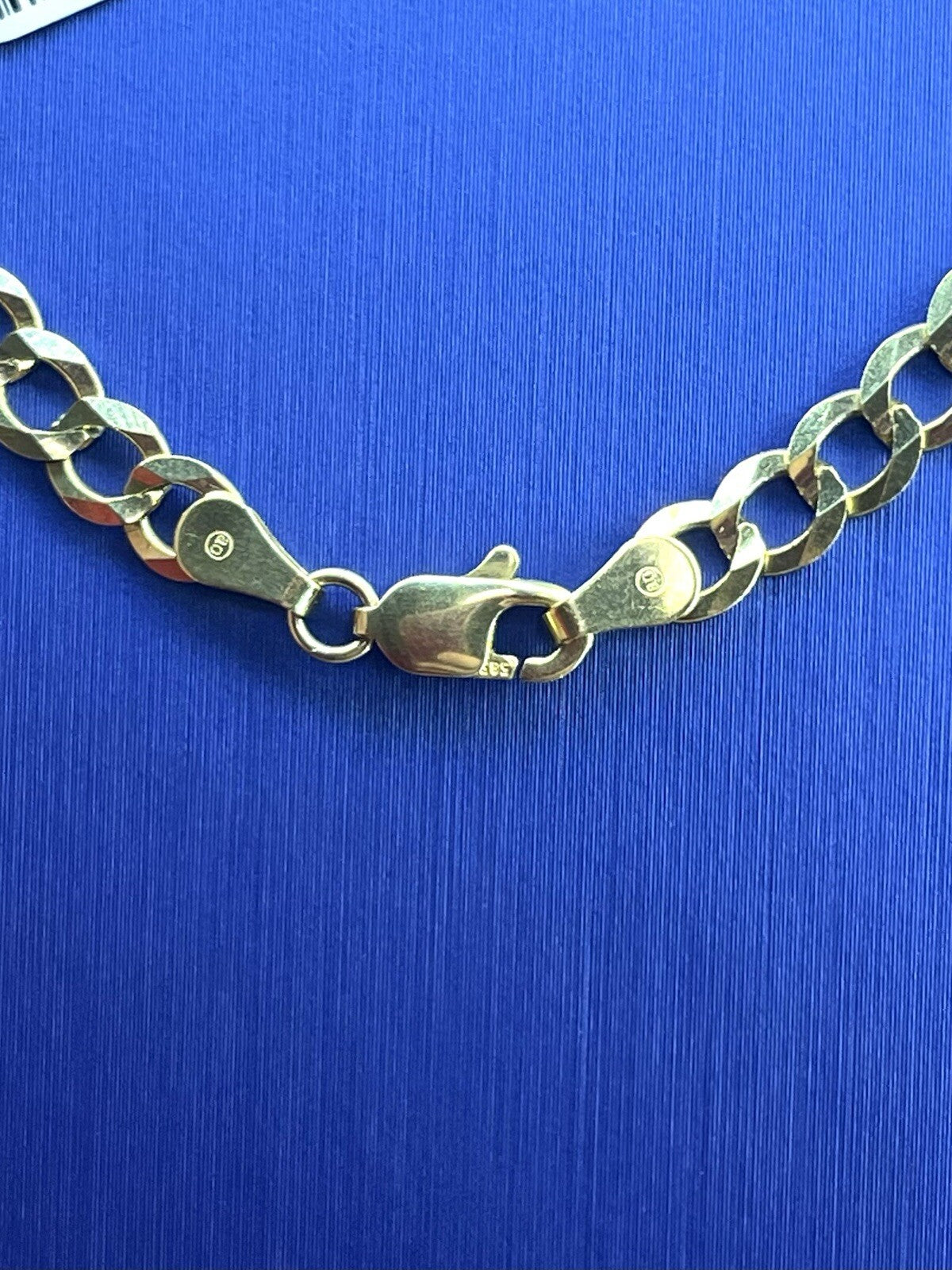 14k Yellow gold 18 inch solid flat Cuban necklace 4.6 mm 11.2 g brand new3