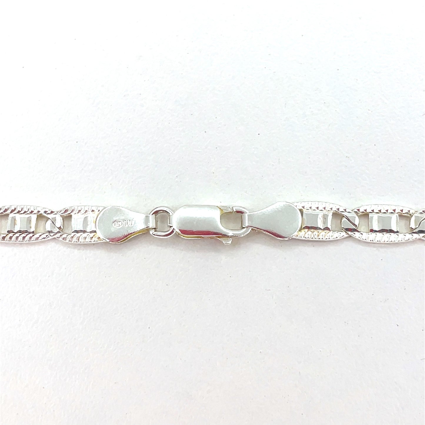 Sterling Silver Necklace | Valentino Style, 20 inch