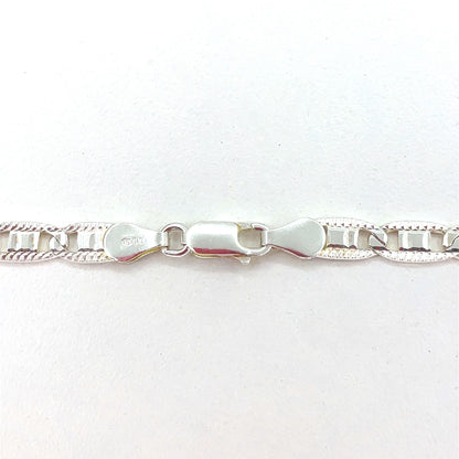 Sterling Silver Necklace | Valentino Style, 20 inch